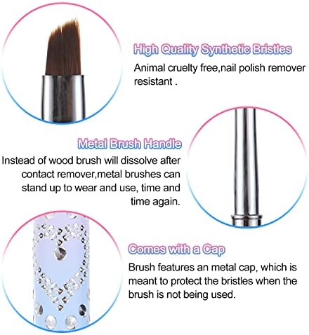 2Pcs Nail Clean Up Brushes, Nail Brushes - Image 5