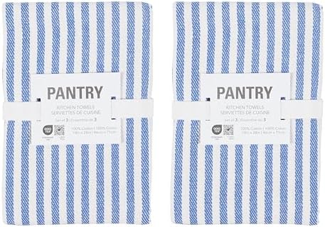 KAF Home Premium Kitchen Towels, Large 100% Cotton, Flat & Terry Absorbent Dish - Image 2