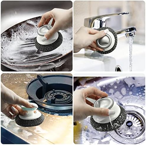 2Pcs Stainless Steel Wool Scrubber - Image 6