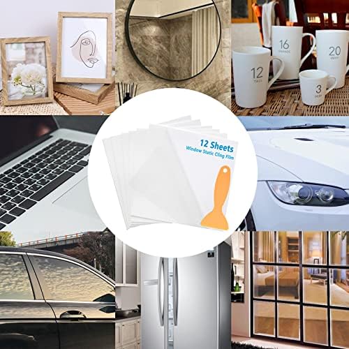Car Window Clings, Car Windshield Sticker Applicator Windshield Sticker Cling - Image 5