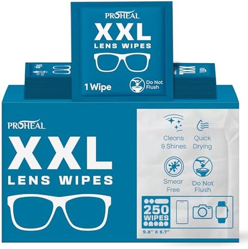 XXL Lens Wipes by ProHeal