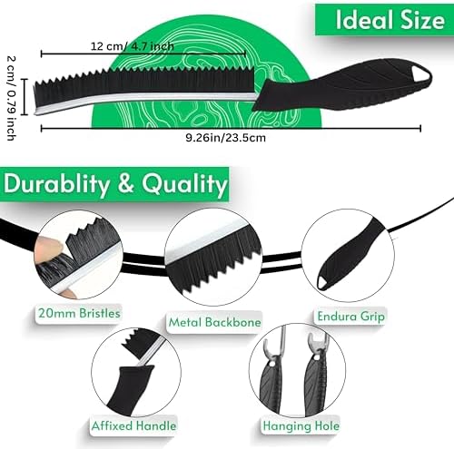 Hard Bristle Crevice Cleaning Brushes - Image 2