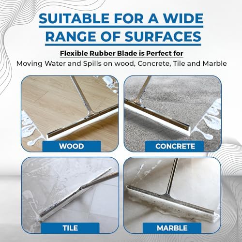 MHM AquaSlide PushPro – 28-Inch Heavy Duty Squeegee - Image 5