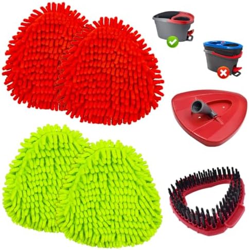 6pcs Mop Heads Replacements for OCedar EasyWring 1 Tank System by Unknown