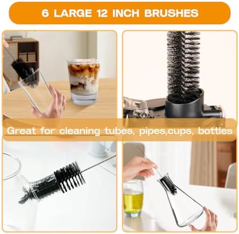 Brush Family Straw Cleaner Brush Set 6 Pieces - Image 3