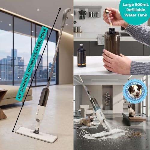 True & Tidy 4-in-1 Spray Mop Kit - Image 6