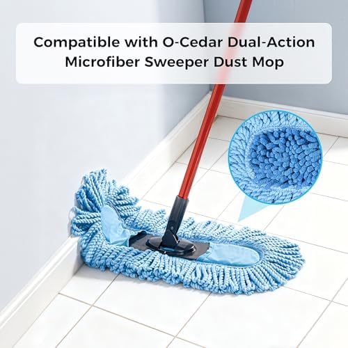 4 Pack Reusable Dust Mop Heads Compatible - Image 2