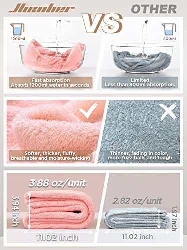 Hicober Microfiber Hair Towel Wrap - Image 2