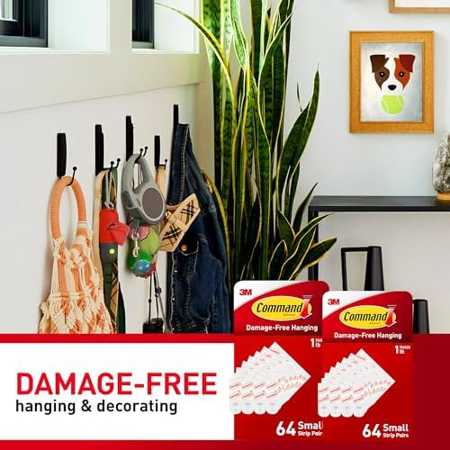 Command Small Refill Adhesive Strips, Damage Free Hanging Wall Adhesive Strips - Image 3