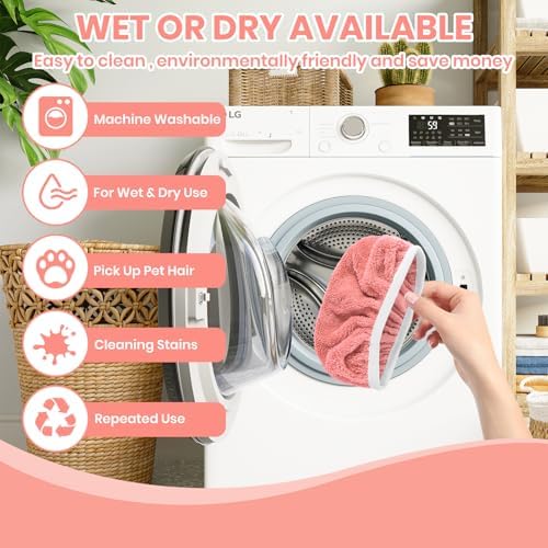 6 Pack Reusable Microfiber Mop Pads - Image 6