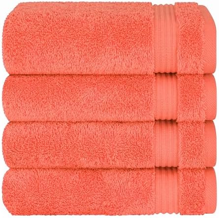 Cotton Paradise Hand Towels for Bathroom, 100% Cotton Turkish 4 Piece Hand - Image 5