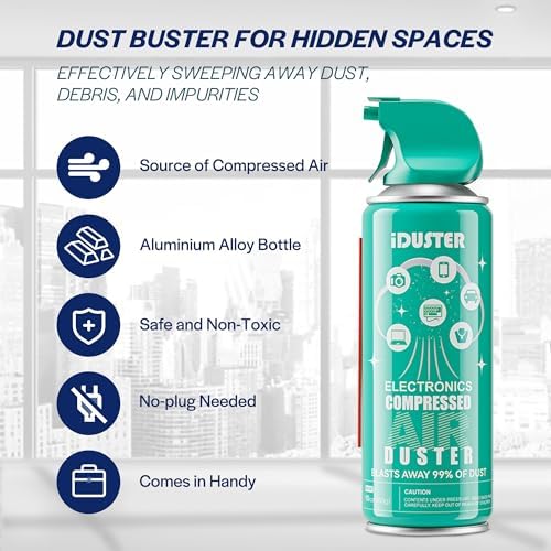 iDuster Compressed Air Duster for Computer - Image 4