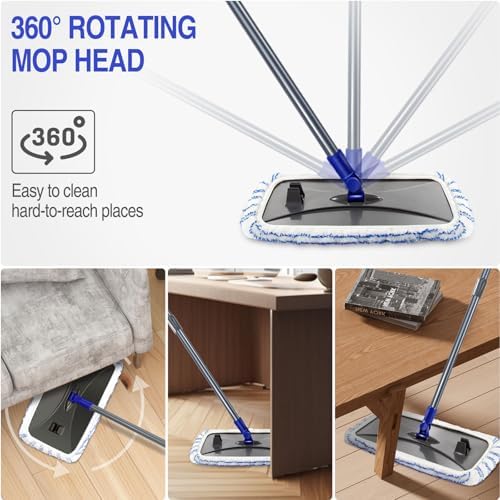 Microfiber Mops for Floor Cleaning, Hardwood Floor Mop - Image 4