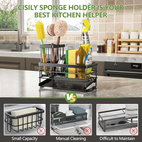 Cisily Sink Caddy Sponge Holder - Image 2