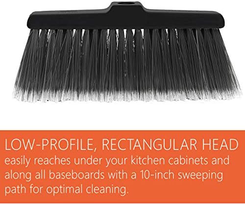Fuller Brush Black Kitchen Broom – Heavy Duty Floor Sweeper - Image 3