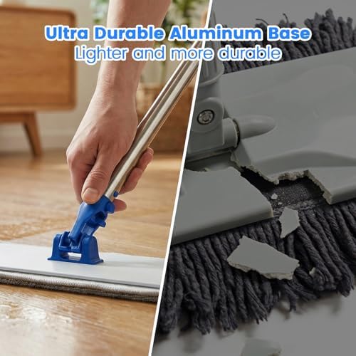 18 in Microfiber Flat Mop Cleaning System, Floor Mops - Image 4