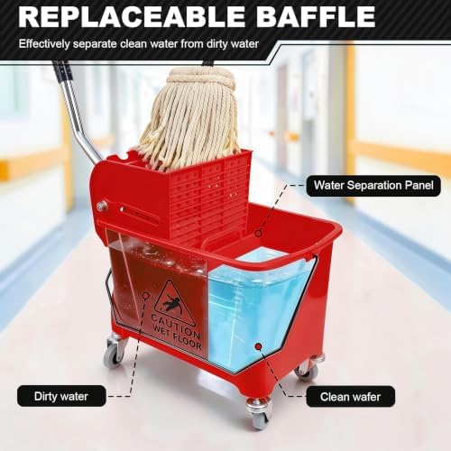 21 Quart Compact Mop Bucket - Image 4