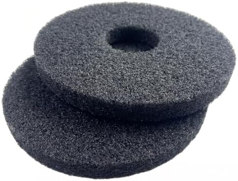 13" Heavy Duty Floor Maintenance Scrub Pads 2 Pack, Wet Stripping Deep Cleaning by Unknown