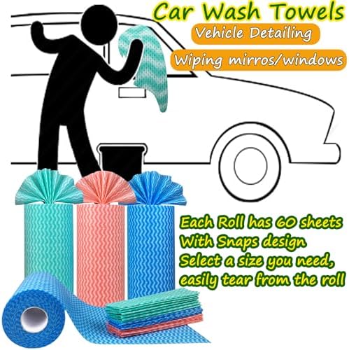 Reusable Paper Towels Washable, 60 Ct/Roll - Image 6