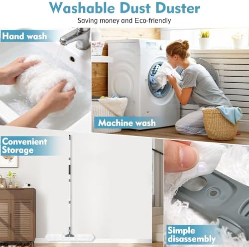 Microfiber Ceiling Fan Cleaner Duster - Image 3