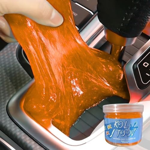Ultimate Orange Car Cleaning Gel: Automotive Detailing Putty by KolToov