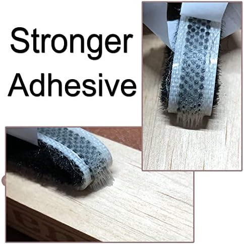 Weather Stripping Brush for Sliding Windows/Doors Frame Side, Pile Self - Image 4