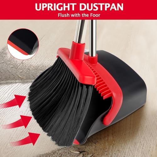 2-Pack Broom and Dustpan Combo Set - Image 5