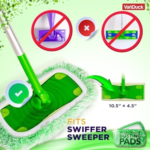 VanDuck Reusable Microfiber Floor Duster Refill - Image 2