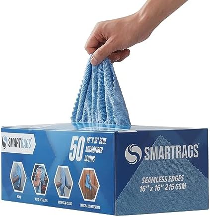 Arkwright Smart Rags Microfiber Cleaning Cloths, Lint Free 215 GSM Reusable - Image 4