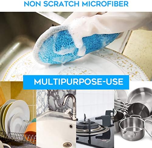 Dual Sided Multi-Purpose Sponges Kitchen, Non Scratch Dish Sponge - Image 6