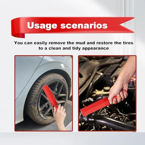 4Pcs Plastic Chisel Scraper, Non-Marring Vehicle Wheel Weight Remover Tool - Image 4