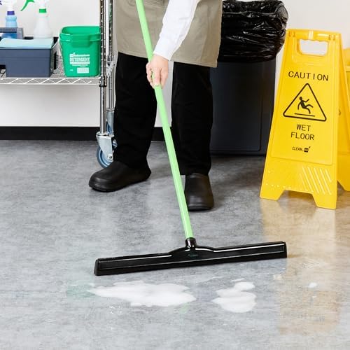 Restaurantware Black Plastic Floor Squeegee - Image 5