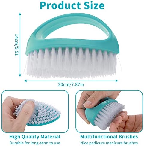 Cobee 2 Pack Hand Nail Brush for Cleaning Fingernails Durable Stiff Bristle - Image 7