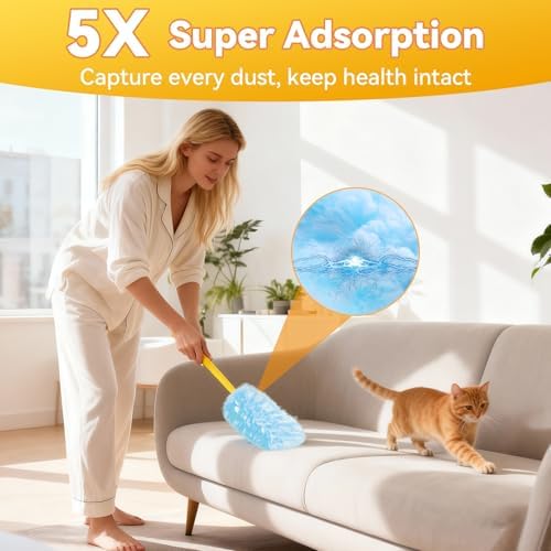 Tiumso 60 Count Duster Refills Dusters - Image 2