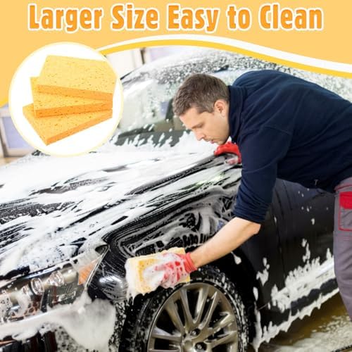 Tioncy 12 Pcs Extra Large Car Washing Sponges Bulk - Image 4