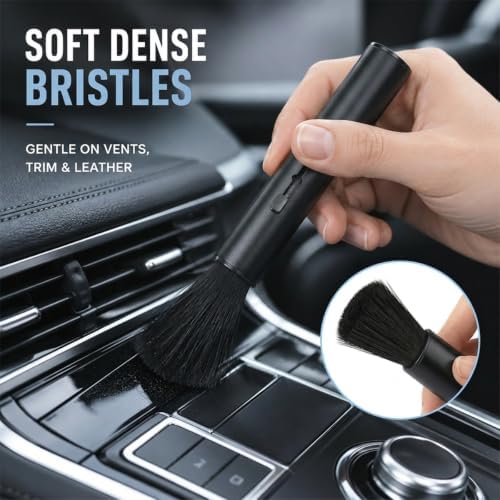 Car Interior Detailing Brush Cleaning Tool - Image 4