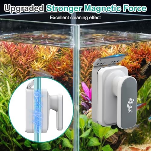AQQA Aquarium Glass Cleaner, Double-Side Algae Scraper - Image 2