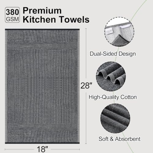 Mordimy Premium Large Cotton Kitchen Towels - Image 2