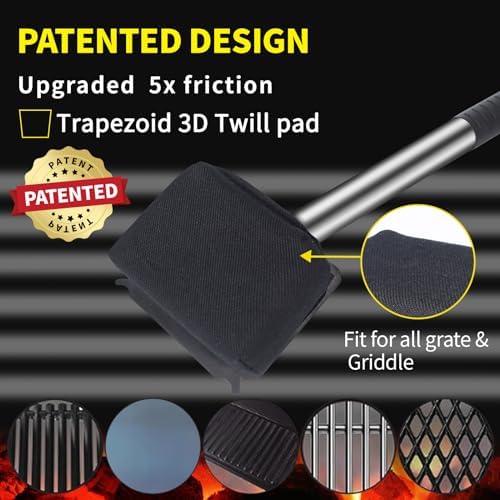 XUDAKAIXIN Grill Brush Bristle Free - Image 4