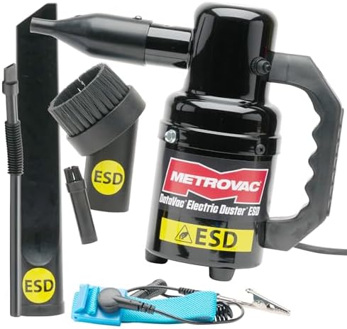 MetroVac DataVac ED-500-ESD Electric Air Duster | Antistatic Computer Air Blower by METROVAC
