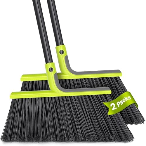 TidyBliss 2 Pack Outdoor Broom Heavy Duty by TidyBliss