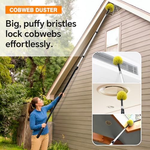 5-in-1 20Ft 4-Stage Telescoping Extension Pole Kit - Image 5