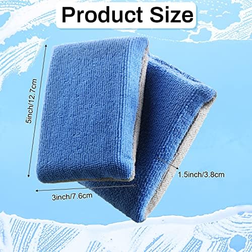 24 Pack Microfiber Wax Applicator Pads - Image 2