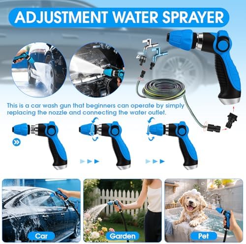 36Pcs Blue Car Wash Detailing Kit，Car Cleaning Set - Image 3