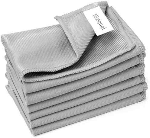 6 Pack Glass Cleaning Cloth Microfiber Cleaning Cloth by Unknown