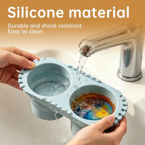 Collapsible Paint Brush Cleaner Rinse Cup - Image 4