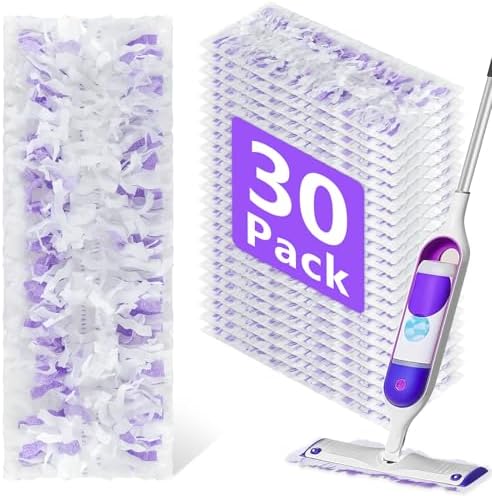 30 Pack Disposable Power Mop Refills Pads by ZQZiQi
