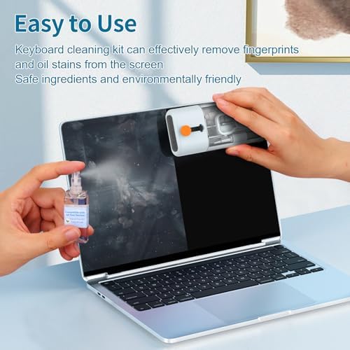 Keyboard Cleaner Laptop Cleaning Kit - 12 in 1 Computer Tech Cleaning Brush - Image 3