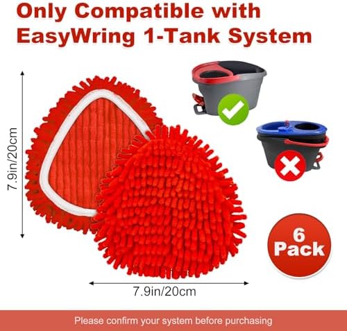 6 Pcs Chenille Duster Replacement Heads - Image 2