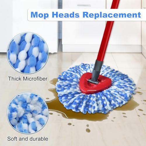 Mop Heads Replacement for Ocedar, Mop Replace Head for Ocedar RinseClean 2 Tank - Image 2